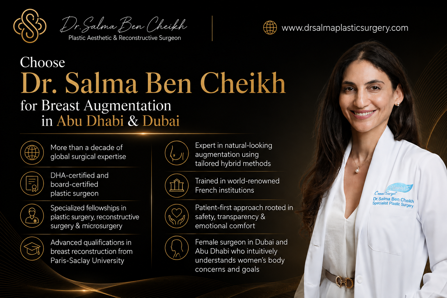 Choose Dr. Salma for Breast Augmentation in Dubai and Abu Dhabi